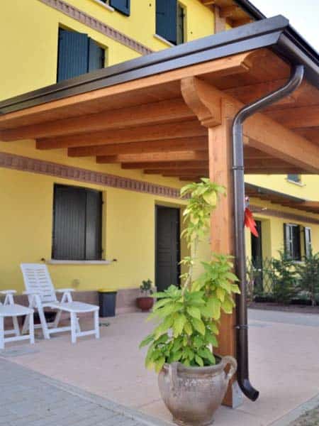 Tettoie per esterno Modena Carpi – Porticati coperture in legno lamellare  terrazzi